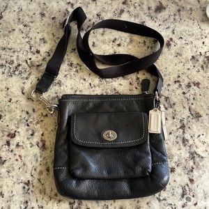 Black Coach Cross Body